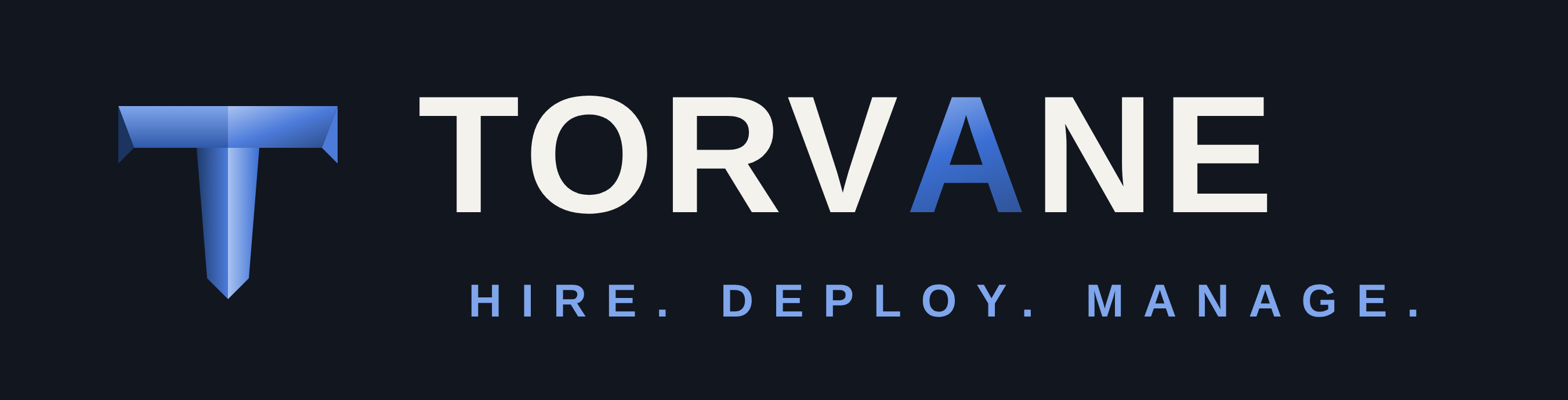 Torvane — Hire. Deploy. Manage.